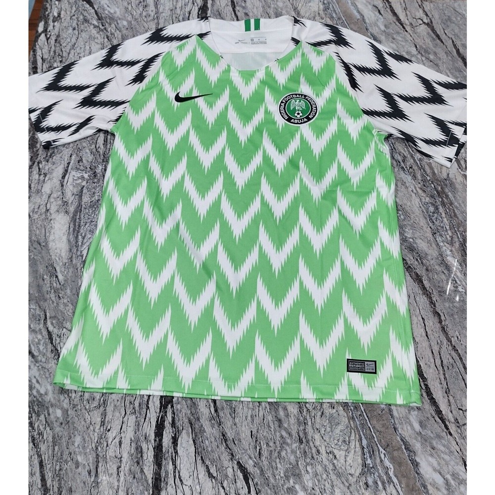 Nigeria Football Federation Abuja Soccer Jersey Shirt Size Medium